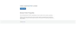 Desktop Screenshot of barbarafelder.com.br